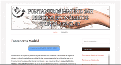 Desktop Screenshot of fontanerodemadrid.com